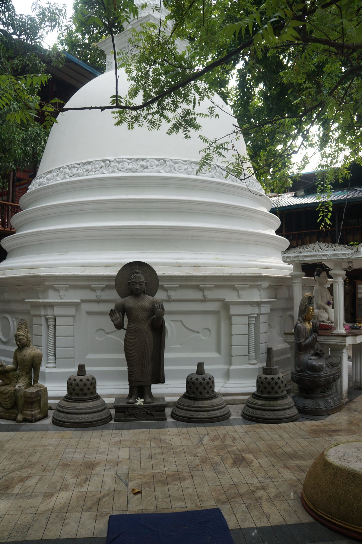 Colombo Temple bouddhiste de Gangaramaya, Colombo, Sri Lanka, 2015