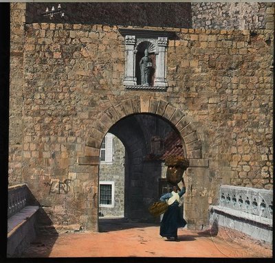 EU: Dubrovnik: Pile Gate archway (1900), Dubrovnik, 1900
