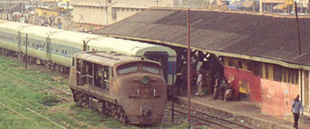 Railway Station Kumasi, 2005 – Panorama, Kumasi, Ghana, 2005