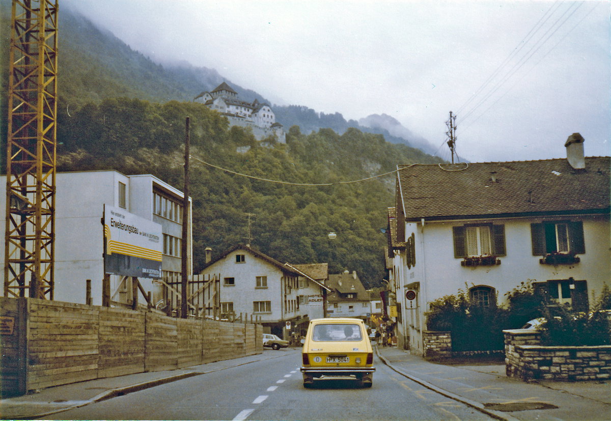 Vaduz in 1979, Vaduz, Liechtenstein, 1979