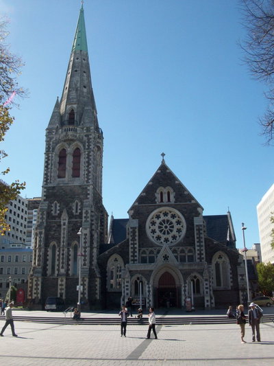 Catedral Christchurch, Nueva Zelanda, Christchurch, 2009