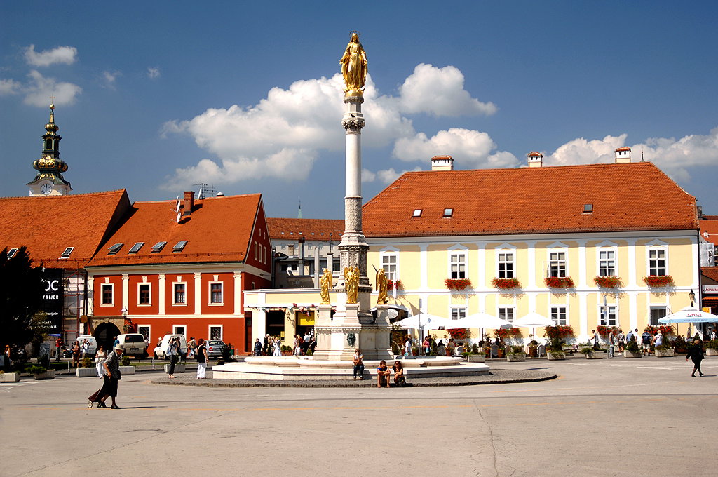 Площадь перед кафедральным собором, Zagreb, Croatia, 2008