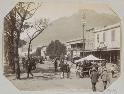 EU: Darling Street, Cape Town from Parade, Cape Town, 1896