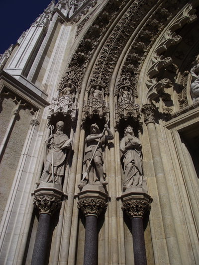 Portal of the Zagreb Cathedral, Zagreb — photos through time