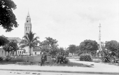Ett torg i Iquitos - NRM - DM3 31, Iquitos, 1924