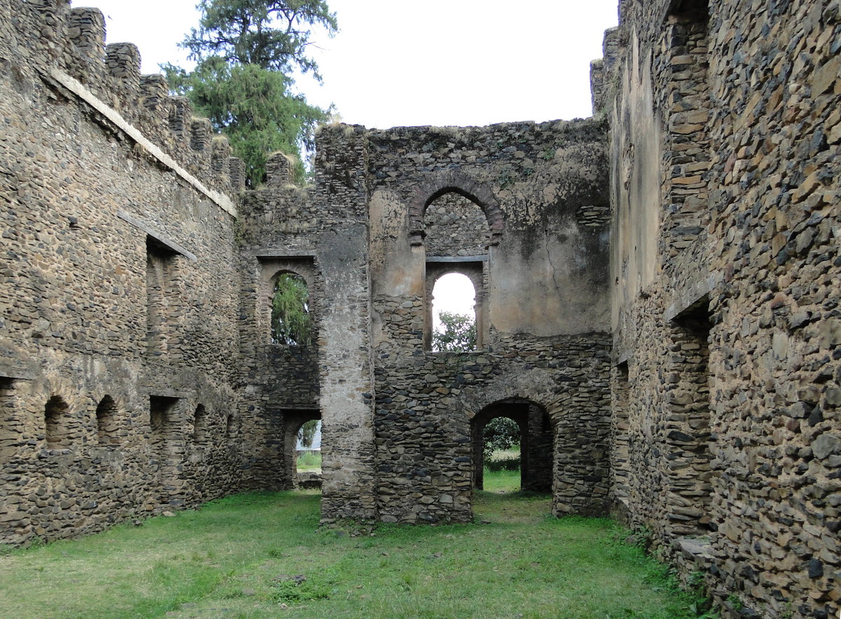 Bakaffa's Palace 02, Gondar, Ethiopia, 2012