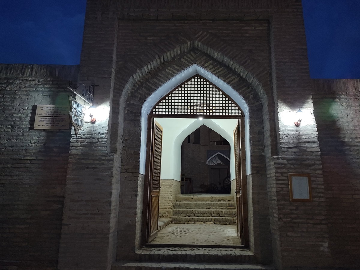 Khojamberdiboy madrasah, Khiva, Uzbekistan, 2023