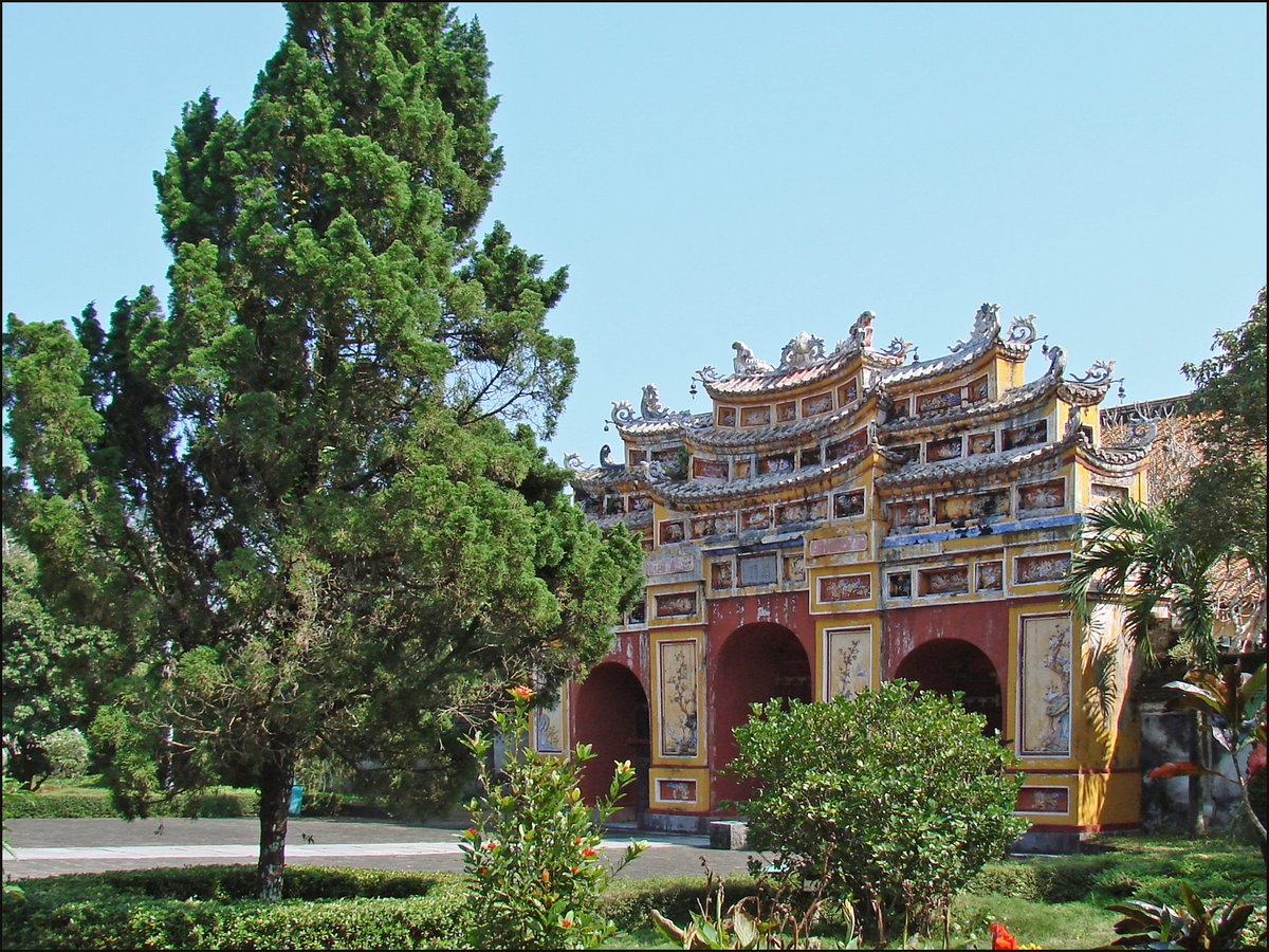 Porte intérieure (Cité impériale, Hué), Hue, Vietnam, 2010
