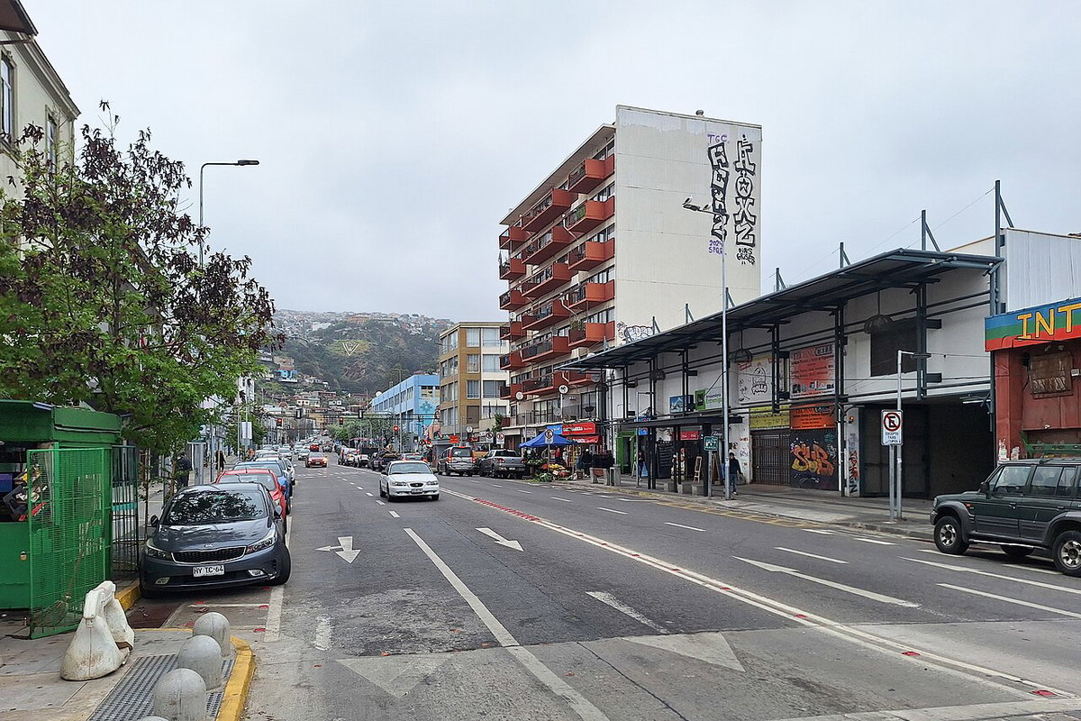 Avenida Francia, Valparaíso, Valparaíso, Chile, 2024