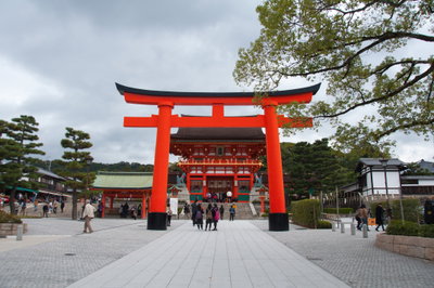 Fushimi Inari Shrine, Kyoto City; November, Kyoto, 2013