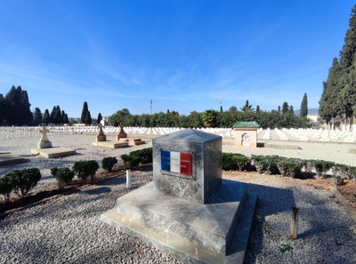 Carré militaire français du cimetière européen de Fès, Fes, 2024