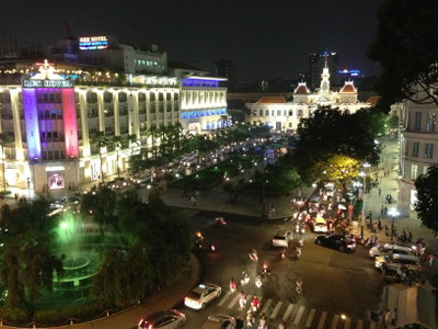 Rex Hotel and Nguyễn Huệ roundabout, Ho Chi Minh City, Vietnam, Ho Chi Minh City, 2012