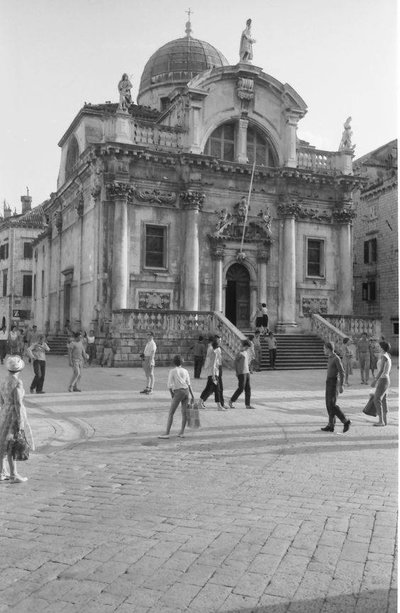 EU: Dubrovnik: St. Blasiuskirche (1961), Dubrovnik, 1961