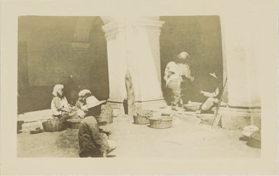 EU: Markt van Antigua Guatemala (1912), Antigua Guatemala, 1912