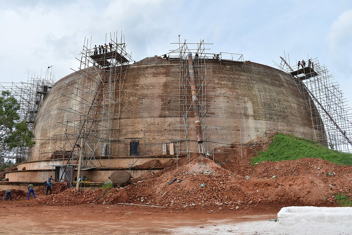 Anuradhapura, Sandahiru Seya, Anuradhapura, Sri Lanka, 2018