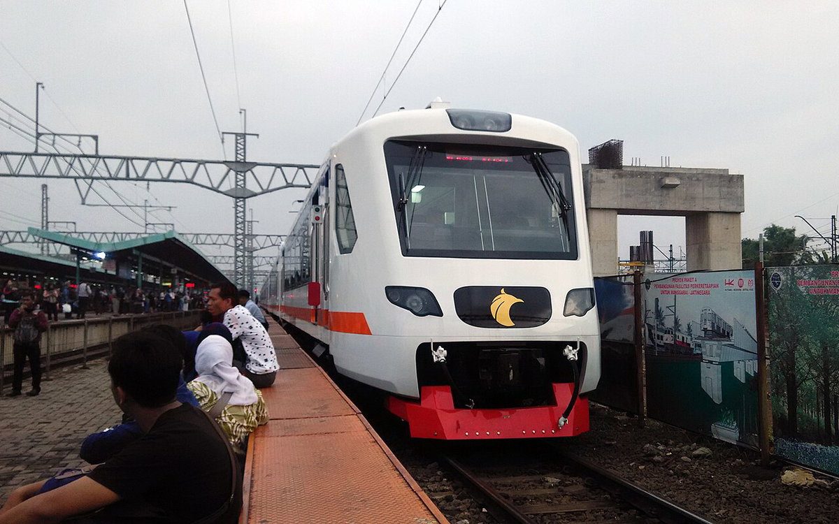 Railink airport train Jakarta, Jakarta, Indonesia, 2017