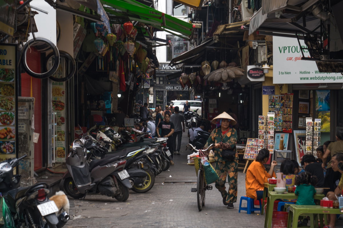 Hanoi's Old Quarter, Hanoi, Vietnam, 2024