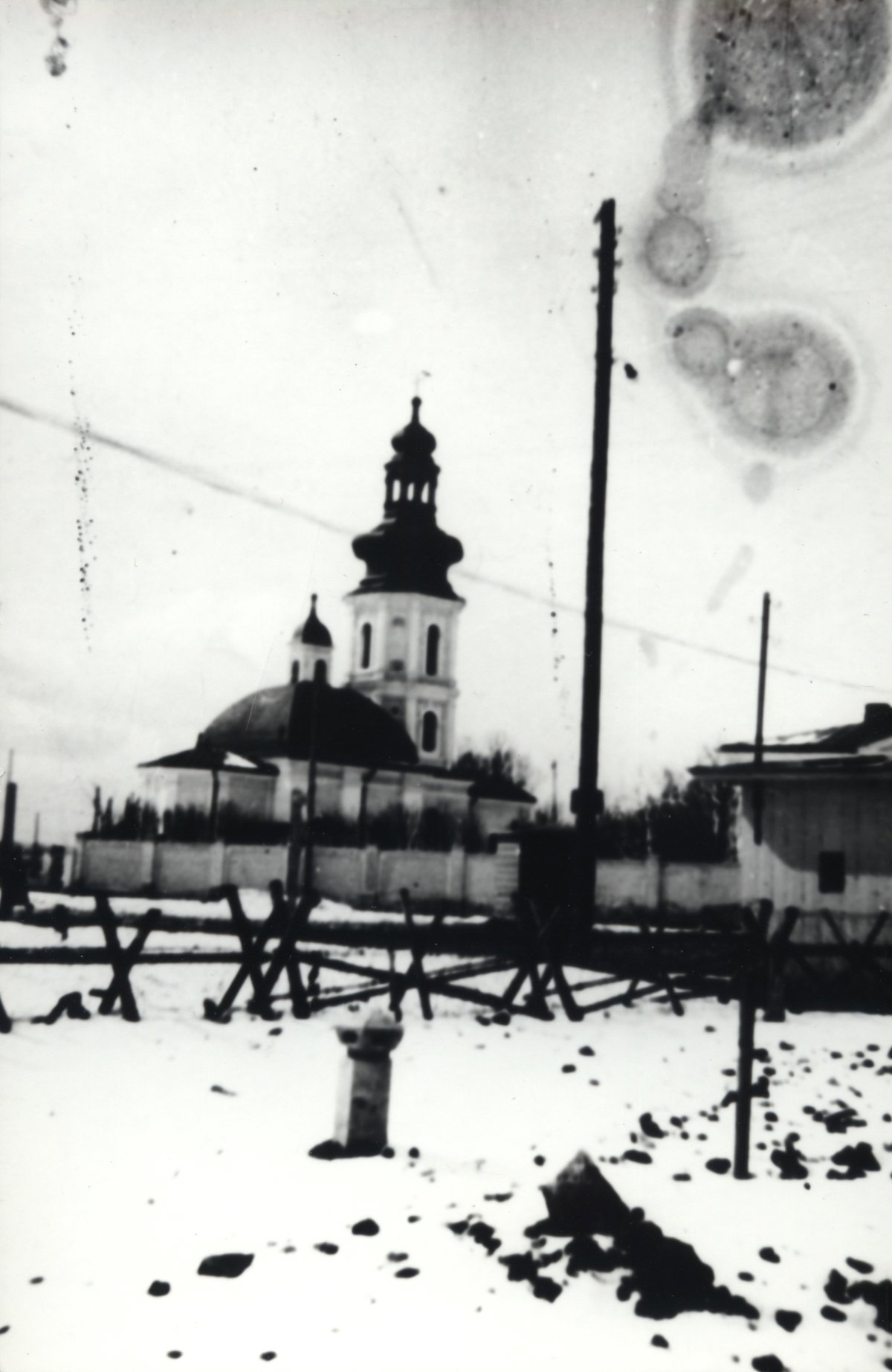 EU: Zamość, ul. Basilian Greek Catholic Church. Church Saint. Nicholas (1944), Zamość, Poland, 1944