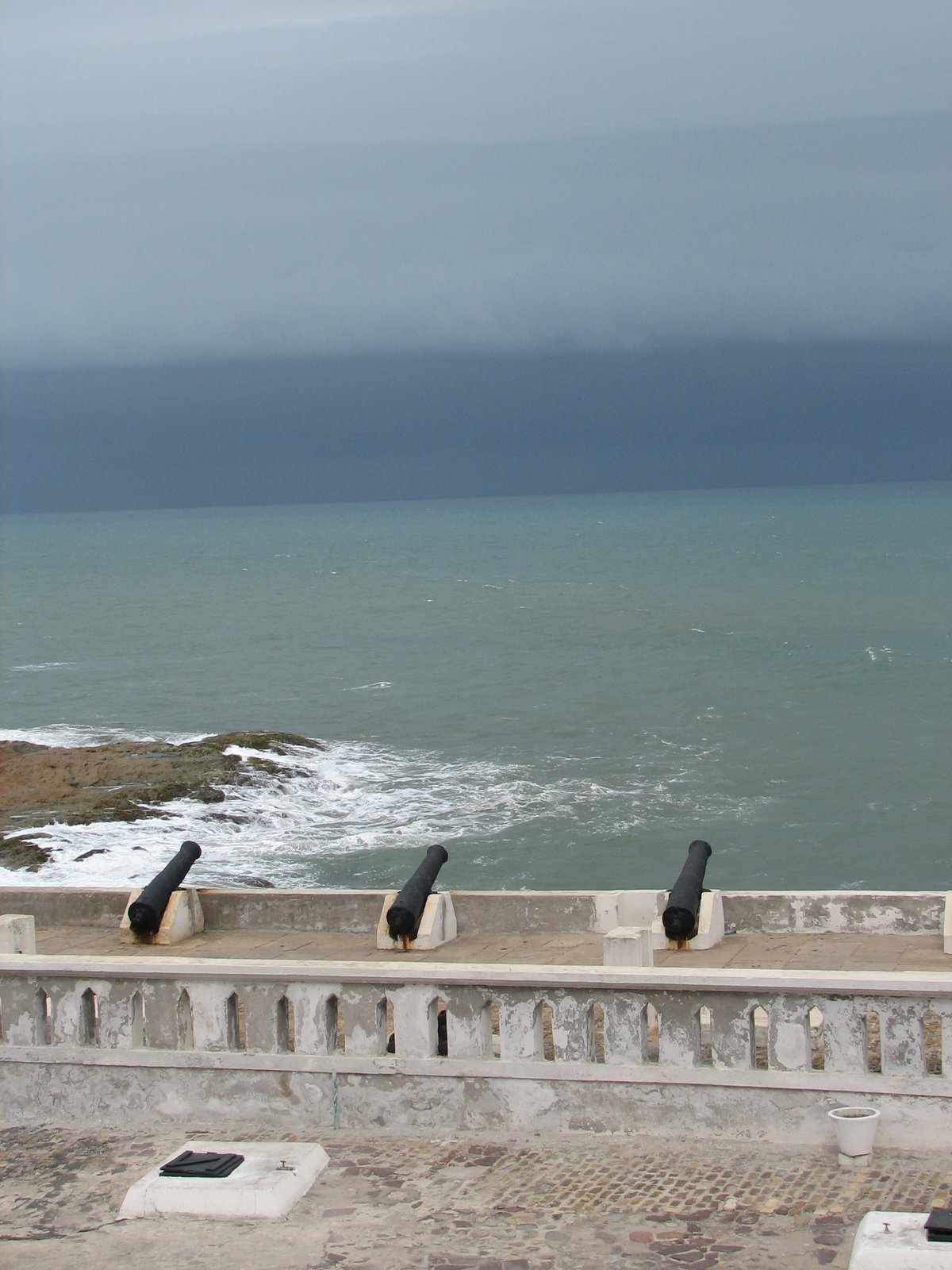 Slave CastleCannons at Cape Coast, Cape Coast, Ghana, 2007