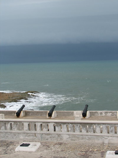 Slave CastleCannons at Cape Coast, Cape Coast, 2007