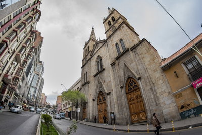 IGLESIA DE LA RECOLETA DIURNA, La Paz — photos through time