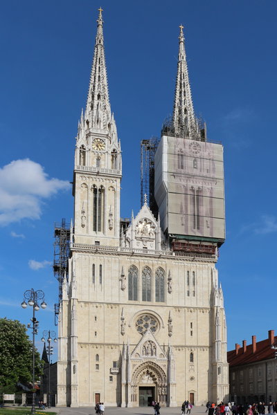 Zagreb Cathedral 02, Zagreb, 2019