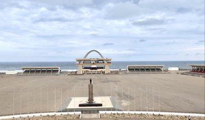 The independence square of Ghana, Accra, 2020
