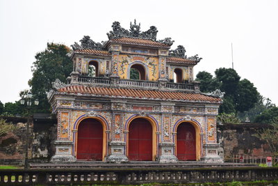Gate to Huế Citadel, Hue, 2018