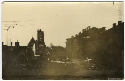 EU: Daugavpils. Otrā pasaules kara postījumi (1941), Daugavpils, 1941