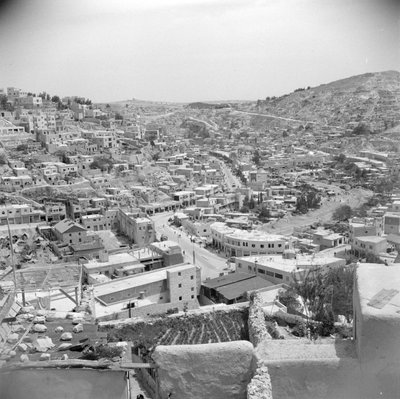 EU: Overzicht van de stad Amman (1950) [1], Amman, 1950