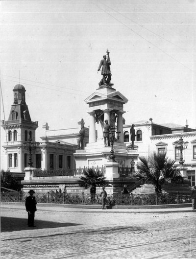 Monumento a Prat, Valparaíso, 1899