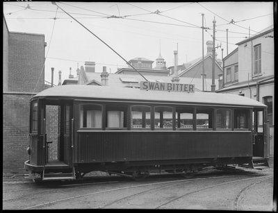 Fremantle tram 04, Fremantle, 1930
