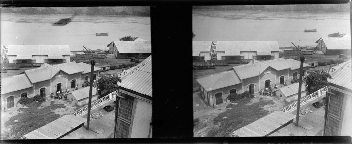 EU: Gare et Port de Matadi, Congo #1565 (1913), Matadi, DR Congo, 1913