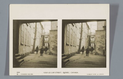 EU: Sous-le-Cap-Street, Quebec, Canada (1930), Quebec City, 1930