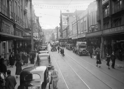 Cuba Street, Wellington, Wellington, 1939