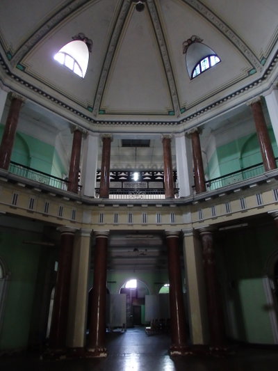 Chin Tsong Palace (Fine Art School) inside, Yangon, 2014