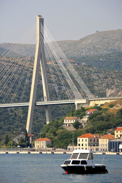 Franjo Tuđman Bridge, Dubrovnik, 2011