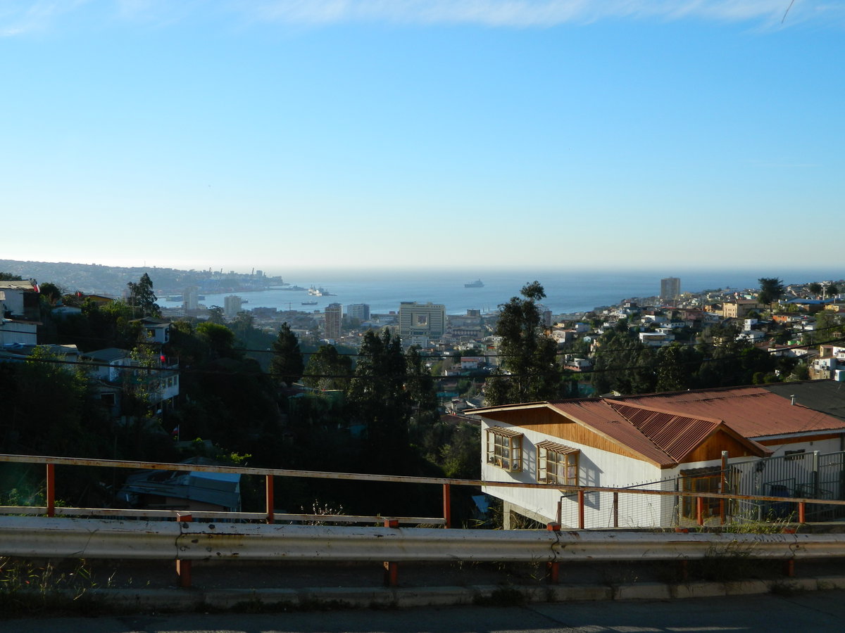 Iglesia de los Doce Apostoles y Plan de Valparaiso, Valparaíso, Chile, 2012
