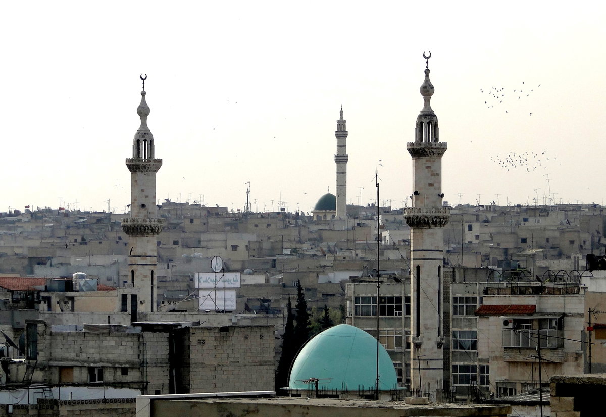 Mosques in Hama, Syria, Hama, Syria, 2010