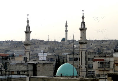 Mosques in Hama, Syria, Hama, 2010