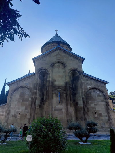 East facade of the Samtavro Monastery main church, Mtskheta, Georgia 04, Mtskheta, 2024
