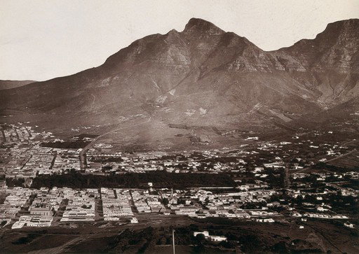 EU: Cape Town, South Africa: part of the city (1888), Cape Town, South Africa, 1888