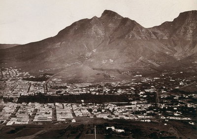 EU: Cape Town, South Africa: part of the city (1888), Cape Town, 1888