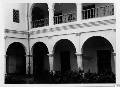 EU: byggnad, hus, fotografi, photograph (1947), Popayán, 1947