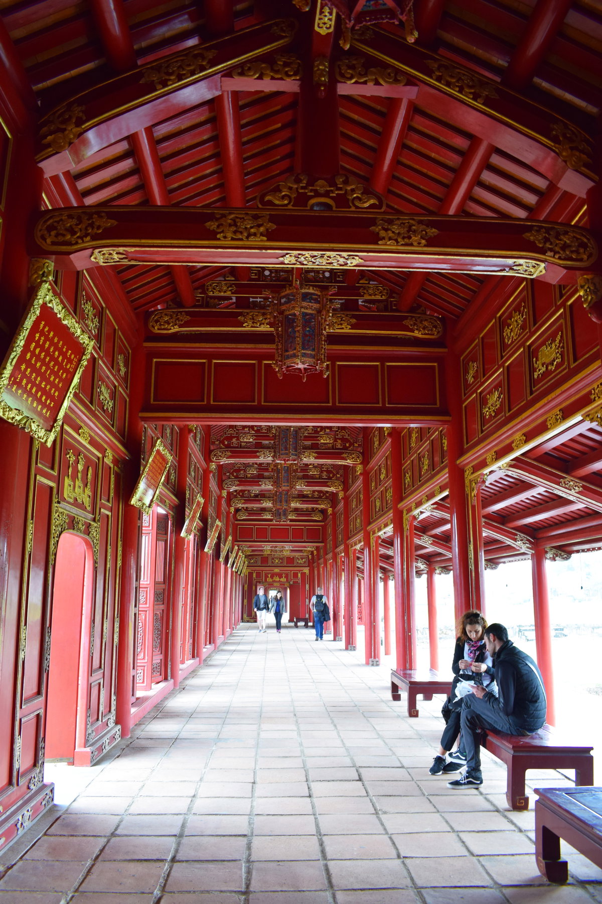Inside the Purple Forbidden City, Huế, Hue, Vietnam, 2018