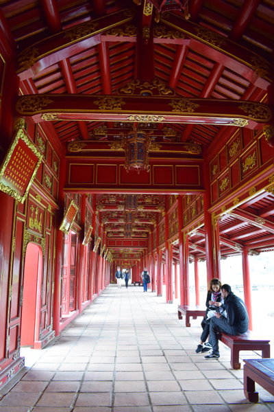 Inside the Purple Forbidden City, Huế, Hue, 2018