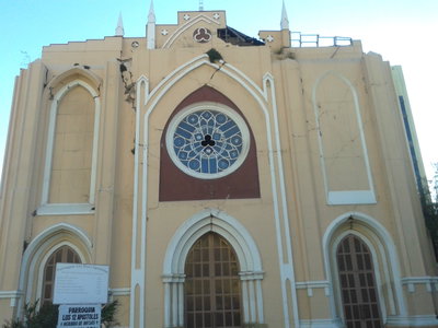 Iglesia doce apostoles, Valparaíso, 2013