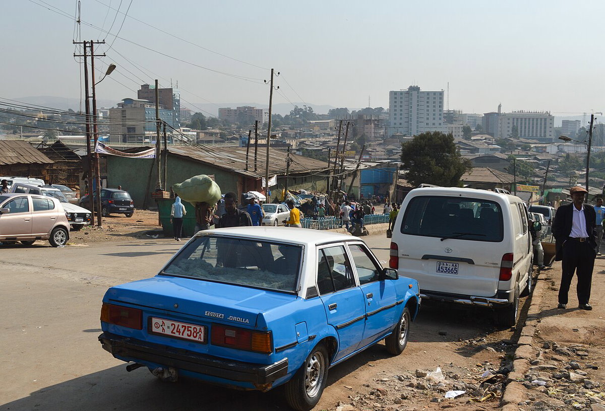 Merkato area, Addis Ababa, Ethiopia, 2016