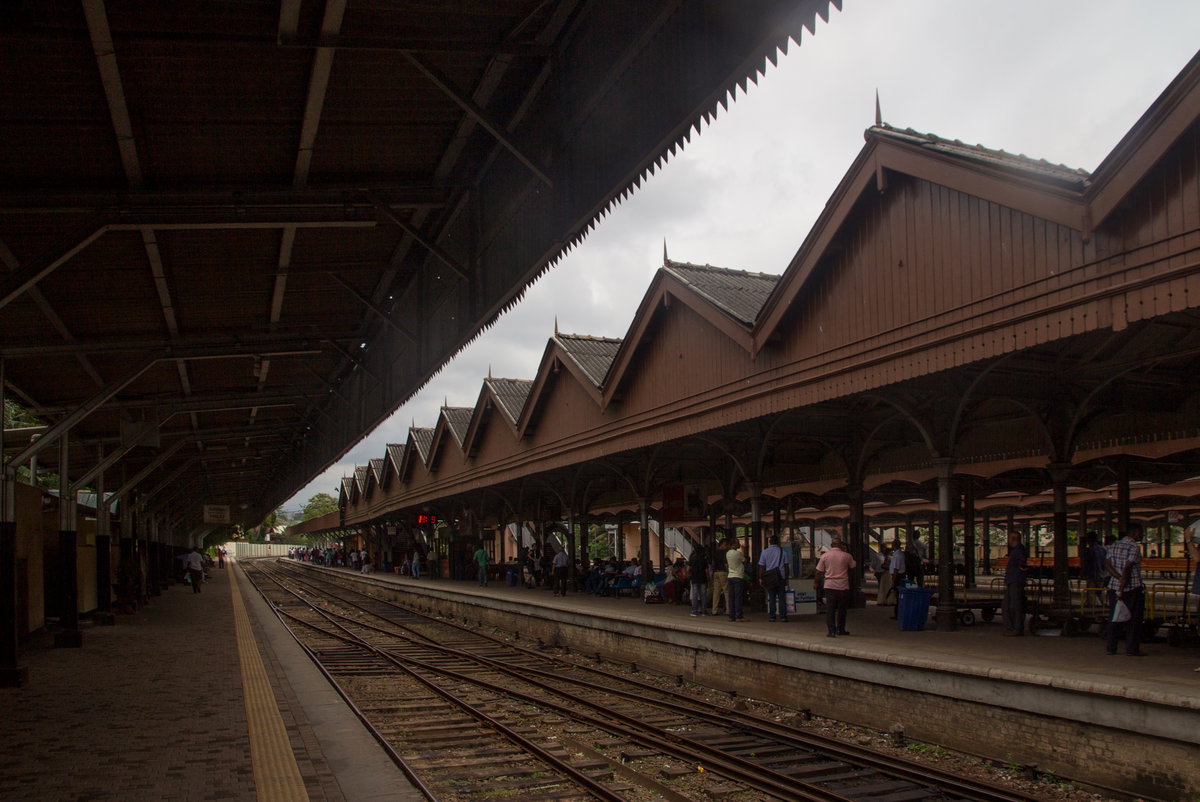 Colombo Fort Railway station, Colombo, Sri Lanka, 2015