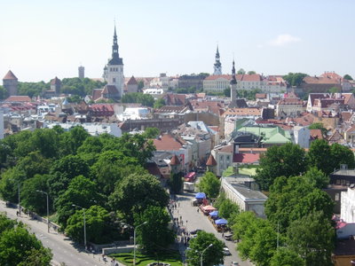 Vanalinn, view from Viru Hotel, 03, Tallinn, 2005